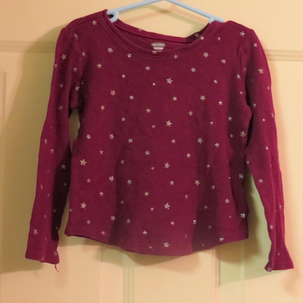 Toddler long-sleeve waffle tee